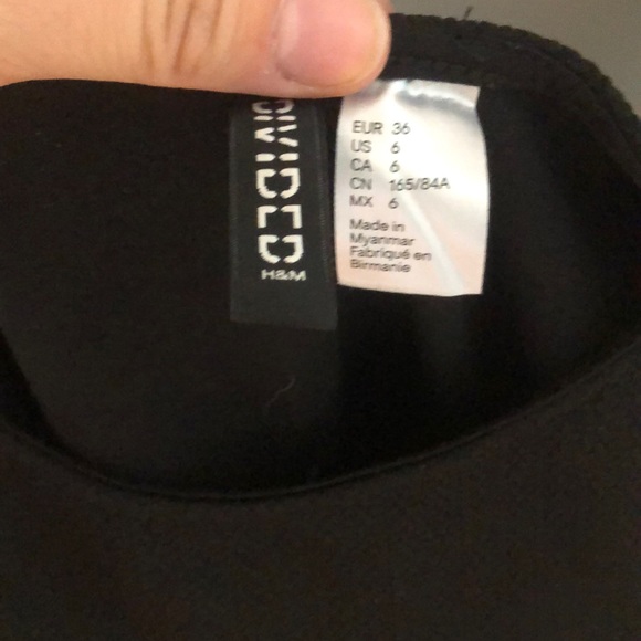 Short Black Dress - Picture 3 of 3